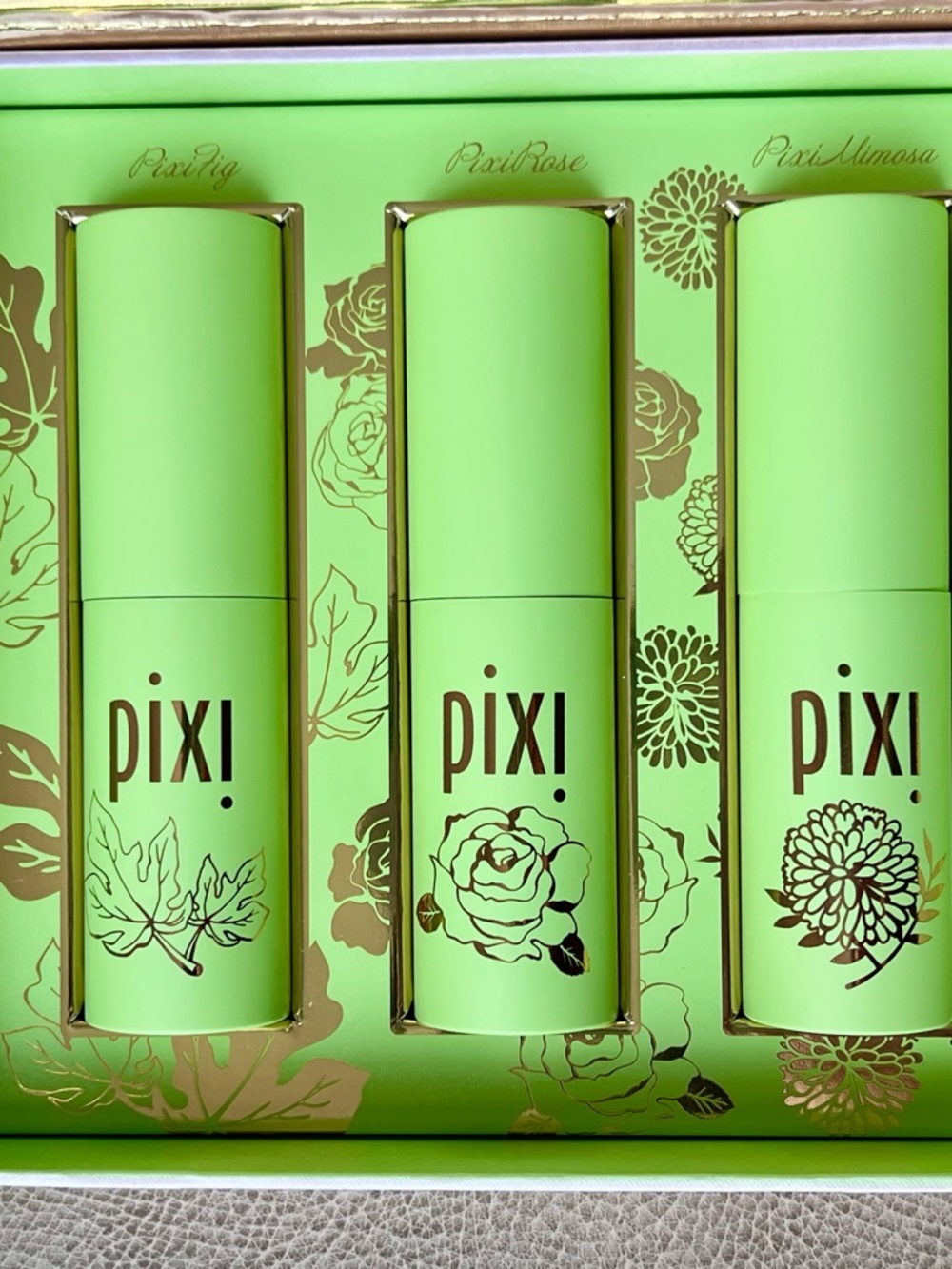 PixiPerfume Eau de Parfum - Gift Trio Signature Scents -- Fig, Rose and Mimosa
